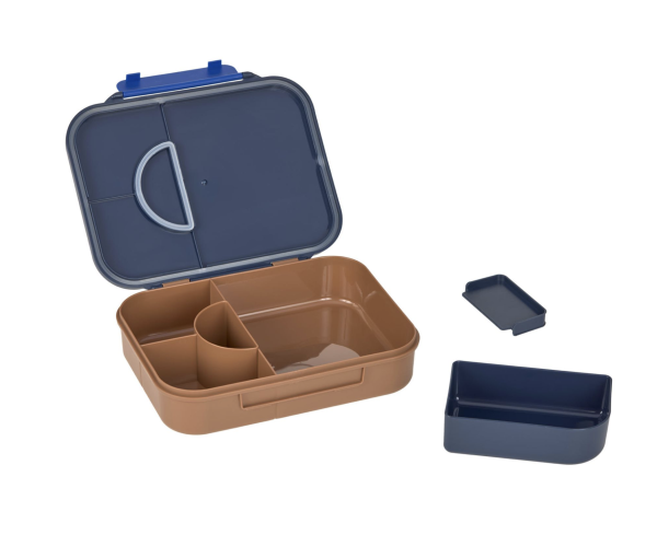 Lässig - Brotdose Bento Lunchbox - Little Gang Smile Blau